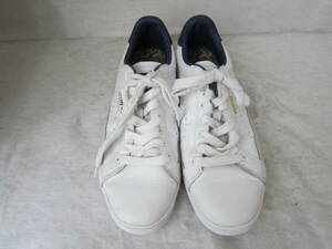 PUMA MATCH 74 UPDATED CORE（プーマ マッチ74 アップデートコア）（359518 18）　白/濃紺　28㎝　ok2405B