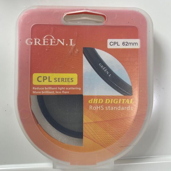 GREEN.L CPL カメラレンズ用フィルター 62mm