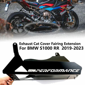 For BMW S1000 RR Belly Pan 2019-2023 Exhaust Cat Cover Fairing Extension 