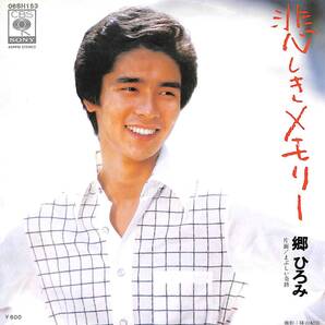 郷ひろみ「悲しきメモリー」 超音波洗浄済み
