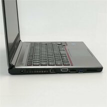 激安 送料無料 日本製 13.3型ワイド ノートパソコン 富士通 E736/M 中古 Celeron 8GB DVD 無線 Wi-Fi Bluetooth Windows11 Office 税無_画像8