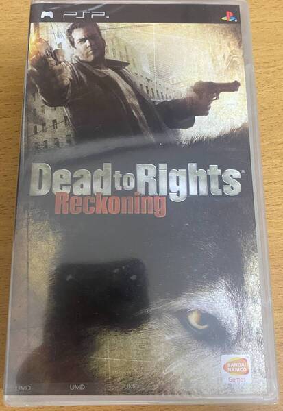 ★海外版・アジア版★PSP★ Dead to Rights Reckoning レア