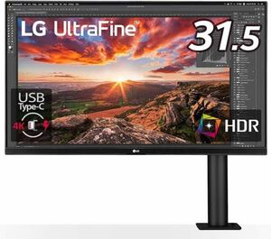 LG エルゴノミクス スタンド モニター ディスプレイ 32UN880-B