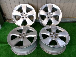 トヨタ　プリウス　ZVW30　Sツーリング　純正17インチアルミホイール　17X7J+50　5H　PCD100　4本セット　Y6.0523