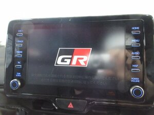 トヨタ　GRヤリス　MXPA12　純正ナビ　オーディオ　マルチメディア　86140-52350　カバー付き　Y6.0511