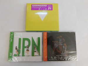 3154^ нераспечатанный CD Perfume пуховка .-mJPN/3rd Tour JPN/LOVE THE WORLD 3 шт. комплект 