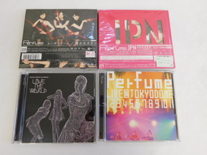 3155△CD DVD Perfume パフューム LOVE THE WORLD/LIVE @東京ドーム「1234567891011」/JPN/レーザービーム