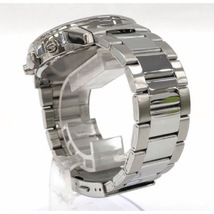 SEIKO LORUS クロノグラフ タキメーター100ｍ防水 精悍で美しいブラック/ブルー ★日本未発売 逆輸入 欧州限定モデル 新品未使用 入手困難_画像8