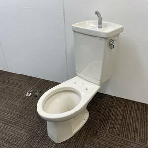 【中古】TOTO☆トイレ便器(壁排水)☆洋式便器「C730P」とタンク「S731B」のセット★#SC1(パステルアイボリー)☆直接引き取り可