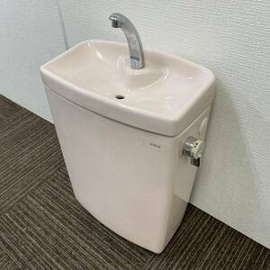 【中古】TOTO 洋式トイレ便器・ロータンク/タンクのみ(蓋なし)☆「S791B」☆#SR2(パステルピンク)☆直接引き取り可