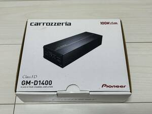 パイオニア カロッツェリア （Pioneer carrozzeria） 100W×4 ブリッジャブル パワーアンプ 4ch GM-D1400