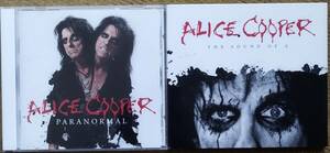 [ как новый 2 шт. комплект ]ALICE COOPER / Paranormal( альбом ) + Sound Of A ( одиночный. снят с производства ) вместе зарубежная запись 