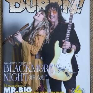 【新品同様】BURRN! 2021年4月号　(Blackmore's Night、MR.BIG)