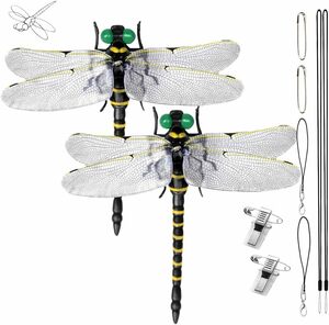 おにやんま 虫よけトンボ オニヤンマ 虫よけ トンボ 本物同等大 リアル 蜻蛉 とんぼ 蜂よけ 蚊よけ 虫よけグッズ キャンプ ゴ