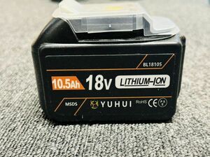 [ бесплатная доставка ]1 шт сильнейший Makita 18V аккумулятор 10500mAh все инструмент соответствует 10.5Ah модель большая вместимость BL18105×2 BL1890/BL1860/BL1830/BL1850 сменный 