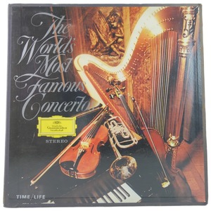 THE WORLD' MOST FAMOUS CONCERTOS 世界の協奏曲集 全18曲 レコード 白【18180258】中古