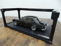 ★【ジャンク品】【コレクション整理品】No.0358 IG イグニッションモデル 1/18 Nissan Skyline 2000 GT-R (KPGC10) Black_画像7