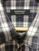 バーバリーブラックレーベル BURBERRY BLACK LABEL 半袖シャツ　サイズ3（L相当）_画像1