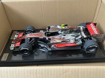 AMALGAM MCLAREN MP4-22A LEWIS HAMILTON F1 MALAYSIAN GRAND PRIX 2007 アマルガムマクラーレン合金模型車ミニカー1:8 _画像3