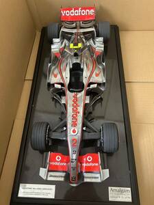 AMALGAM MCLAREN MP4-22A LEWIS HAMILTON F1 MALAYSIAN GRAND PRIX 2007 アマルガムマクラーレン合金模型車ミニカー1:8 