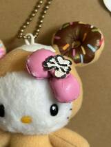 ハローキティ Hello Kitty tokidoki ドーナツ ドナッテラ DONUTELLA ぬいぐるみ マスコット ホルダー ボールチェーン 2008年 タグ付き _画像6