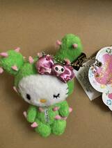 ハローキティ Hello Kitty tokidoki サボテン サンディ sandy ぬいぐるみ マスコット ホルダー ボールチェーン 2008年 タグ付き_画像3