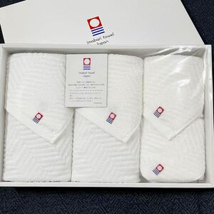 今治タオル 白色タオル 4枚セット** フェイスタオル ウォッシュタオル**新品 未使用 **送料230円～