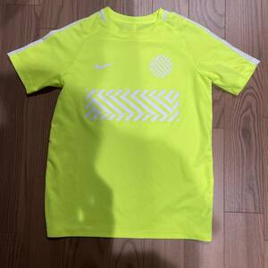 【中古・まとめて取引OK】NIKE(ナイキ) サッカー Tシャツ サイズL(150) イエロー