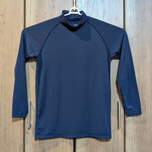 フリーズテック FREEZE TECH 冷感シャツ 長袖ネック Pro Navy