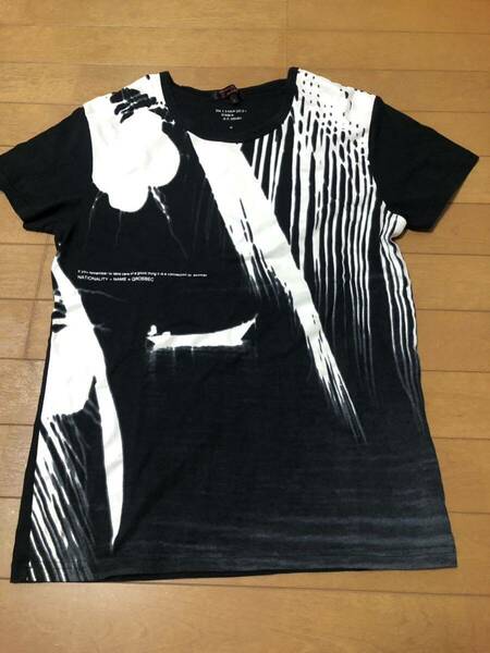 ＧＲＯＳＢＥＣ　グローベック　半袖Tシャツ Ｌサイズ　白黒