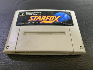 ジャンクスターフォックス スーパーファミコン カセット　ソフト　SHVC-FOSFC STARFOX Nintendo 