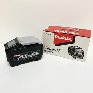 【未使用品】makita/マキタ リチウムイオンバッテリ 高出力 40Vmax A-72372 BL4050F 5.0Ah バッテリー残量表示付 ※No.1※