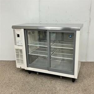  Hoshizaki стол форма холодильная витрина RTS-100STB2 б/у 1 месяцев гарантия 2017 год производства одна фаза 100V ширина 1000x глубина 450 кухня [ Mugen . Osaka магазин ]