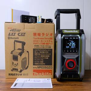【makita】充電式ラジオ（オリーブ）MR005GZO