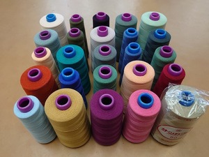 #50 sun Kabuto Span sewing-cotton 23 color 25ps.@ new goods .* use impression have [.723]k RaRe Span 