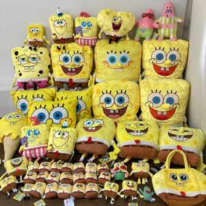 RK137) sponge Bob soft toy large amount set set sale present condition goods prize Patrick p rank ton mascot Ty goods 