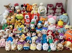 RK110) Disney магазин ограничение Disney мягкая игрушка много комплект продажа комплектом текущее состояние товар Disney Storeuffiufufy Princess Alice др. 