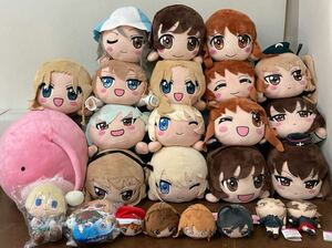 RK151) Girls&Panzer soft toy large amount set set sale present condition goods Ankoo anglerfish mega jumbo ....ga Lupin beautiful young lady 