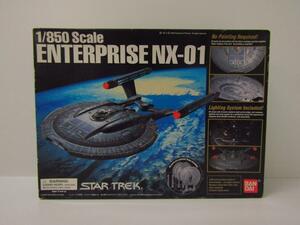  Bandai STAR TREK Star Trek 1/850enta- prize NX-01 plastic model not yet constructed goods * TY14350