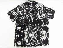 WACKO MARIA × 森山大道 HAWAIIAN SHIRT コラボ アロハシャツ レーヨンシャツ Mサイズ メンズ ◆ FG7109_画像4