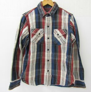 DELUXEWARE デラックスウェア / ヘビーネルシャツ チェックシャツ 長袖 SIZE:XL メンズ ≡FG7137