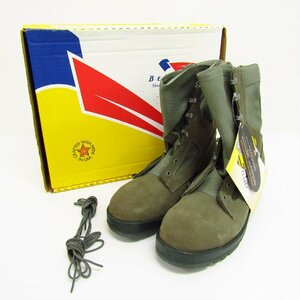  beautiful goods BELLEVILLE 600ST USAF Hot Weather Safety Boot declared size :08.5R military boots shoes =A9878