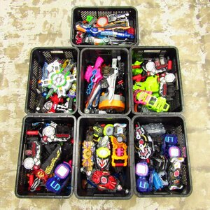  Kamen Rider gi-tsu/li vise / Saber / Zero One etc. metamorphosis belt * weapon * key item etc. large amount summarize set * junk =3761