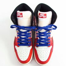 SPIDER-MAN × NIKE AIR JORDAN 1 RETRO HIGH OG SP DV1748-601 ナイキ エア ジョーダン 1 SIZE:28.0cm スニーカー 靴 〓A1236_画像2