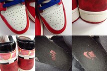 SPIDER-MAN × NIKE AIR JORDAN 1 RETRO HIGH OG SP DV1748-601 ナイキ エア ジョーダン 1 SIZE:28.0cm スニーカー 靴 〓A1236_画像9