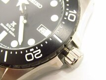 SEIKO セイコー プロスペックス PROSPEX ダイバースキューバ ソーラー 200m潜水用防水 SBDJ013 腕時計 ▼AC24934_画像9