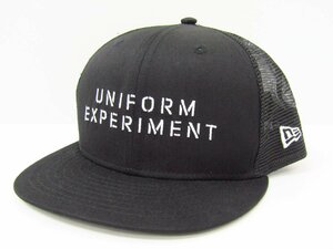 uniform experiment ユニフォームエクスペリメント NEW ERA STENCIL LOGO 9FIFTY SNAP BACK MESH CAP キャップ 帽子 UE-200086 ▼CA882