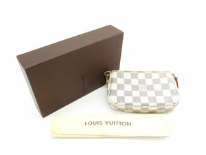 LOUIS VUITTON ルイ・ヴィトン ミニ ポシェット アクセソワール アクセサリーポーチ N58010 ∠UP4258