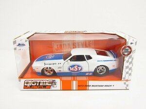 未開封 JADA TOYS BIG TIME MUSCLE シリーズ 1/24 BTM 1973 Ford Mustang Mach 1 ミニカー ●A9418