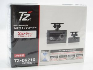 未使用 TZ ドライブレコーダー 前後2カメラ TZ-DR210 #U2516